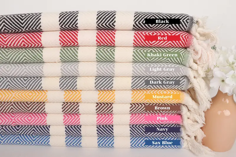 Kitchen Towel, Bachelorette Party Favors, Personalized Dish Towel, 32x20 Cotton Diamond Towel, Wedding Hand Made Gift, Personalized Gifts - 1