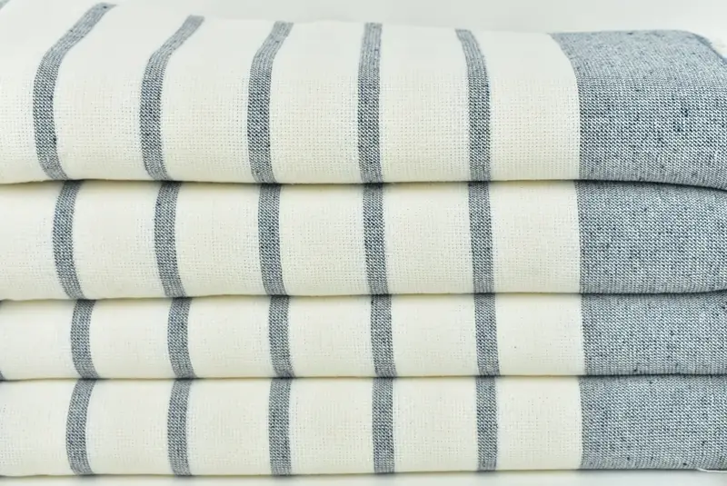 Wedding Gift For Bride, Bachelor Towel, Towel With Name, 68x39 Cotton Striped Towel, Personalized Towel, Bridesmaid Gift Towel, Turkish beach towel - 2