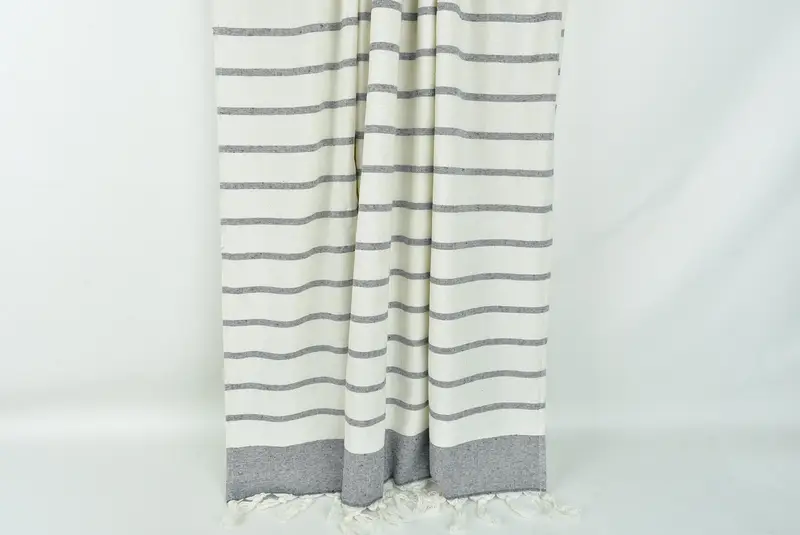 Wedding Gift For Bride, Bachelor Towel, Towel With Name, 68x39 Cotton Striped Towel, Personalized Towel, Bridesmaid Gift Towel, Turkish beach towel - 8