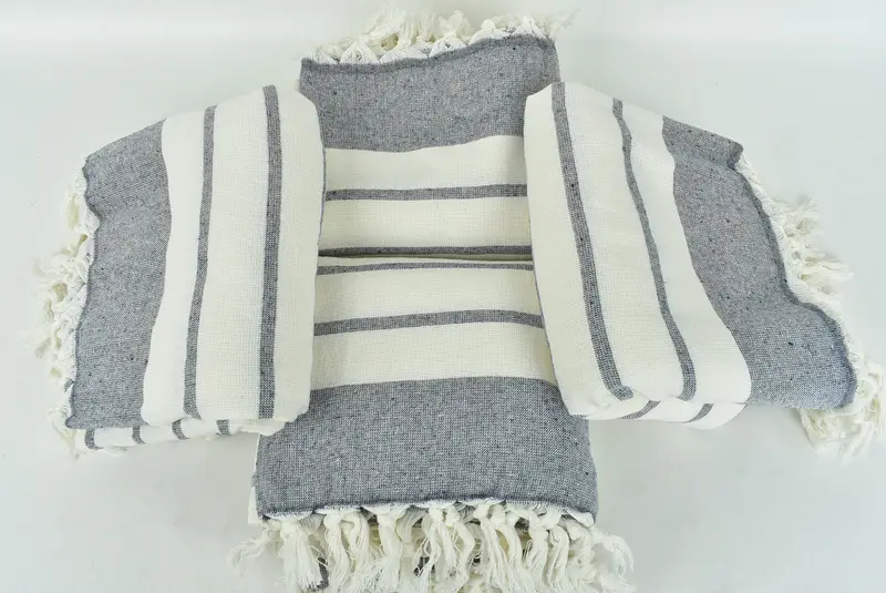 Wedding Gift For Bride, Bachelor Towel, Towel With Name, 68x39 Cotton Striped Towel, Personalized Towel, Bridesmaid Gift Towel, Turkish beach towel - 6