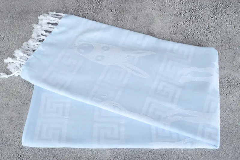 Pool Towels, Monogrammed Beach Towel, House Warming Gift, Peshtemal Towel USA, Custom Wedding Gifts, 70x40 Cotton Patterned Towel, Personalized Gift - 7
