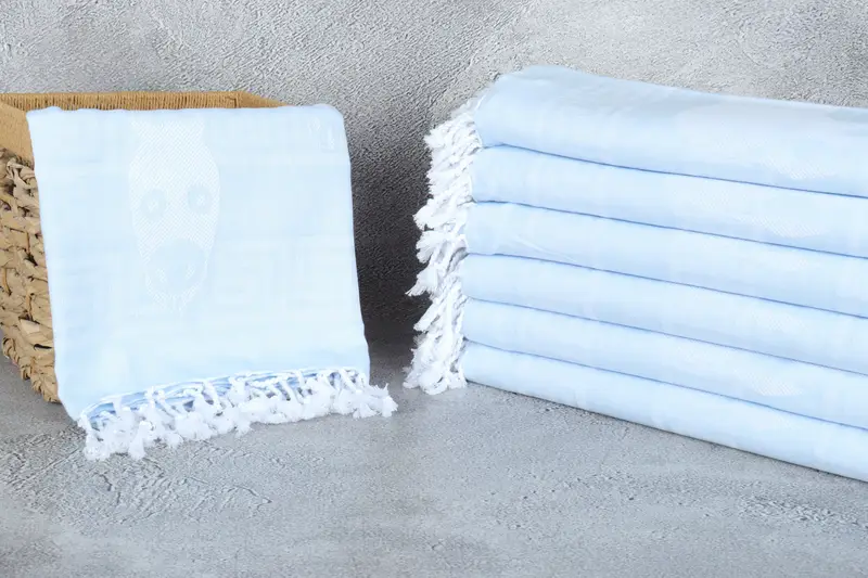 Pool Towels, Monogrammed Beach Towel, House Warming Gift, Peshtemal Towel USA, Custom Wedding Gifts, 70x40 Cotton Patterned Towel, Personalized Gift - 4