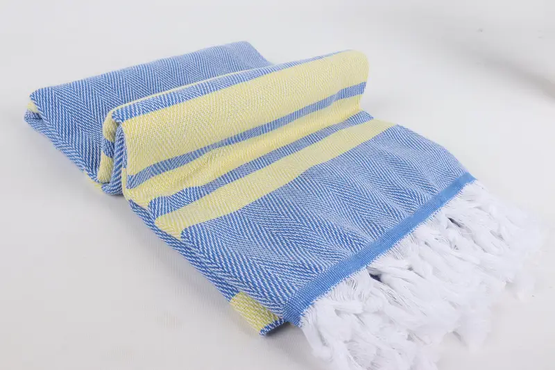 Gift For Bride, Soft organic Turkish peshtemal for luxury spa use, 68x36 Cotton Chevron Towel, Lightweight towel, Organic towel, Bridal Shower Gift - 6