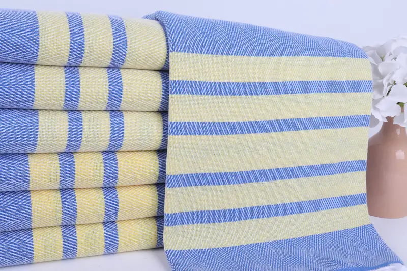 Gift For Bride, Soft organic Turkish peshtemal for luxury spa use, 68x36 Cotton Chevron Towel, Lightweight towel, Organic towel, Bridal Shower Gift - 2