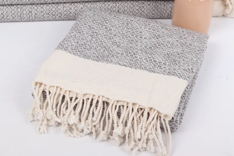 Bridal Shower Favors, Bath towel, Christmas Gift, Quick-drying peshtemal towel for poolside, Sand-free towel, 76x36 Cotton Diamond Towel - 5