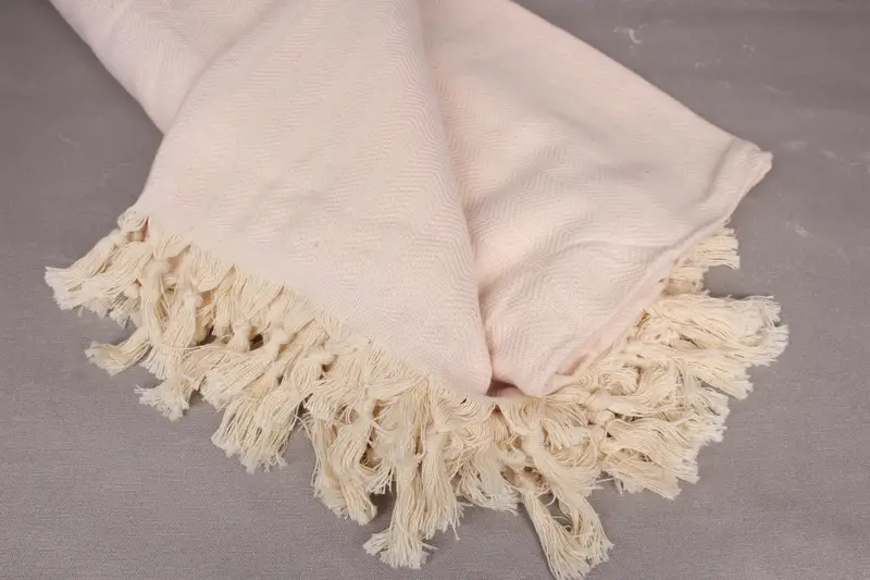 Bridal Shower Gift, 100x80 Cotton Herringbone Towel, Bedspread, Organic Throw, Christmas Gift Blanket, Turkish Towel Beach Blanket, Wedding Favors - 8