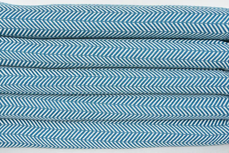 Organic Throw, First Wedding Anniversary Gift, Housewarming Gift, 92x76 Cotton Chevron Towel, Throw Blanket, Bridesmaid Gifts, Throw Blanket for Bed - 2