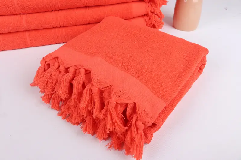 Valentines Gift, 70x36 Cotton Striped Terry Towel, Turkish Towel Beach, Bridal Shower Favors, Beach Towel Personalized, Personalized Gift - 5