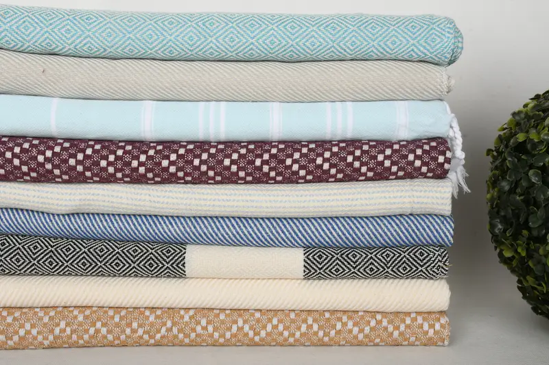 Summer Gift, Monogram Towels, 36x18 Cotton Set of 10 Towel, Turkish Tea Towel, Personalized Hand Towel, Bachelorette Party Favor, Kitchen Towel - 3