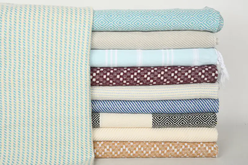 Summer Gift, Monogram Towels, 36x18 Cotton Set of 10 Towel, Turkish Tea Towel, Personalized Hand Towel, Bachelorette Party Favor, Kitchen Towel - 1