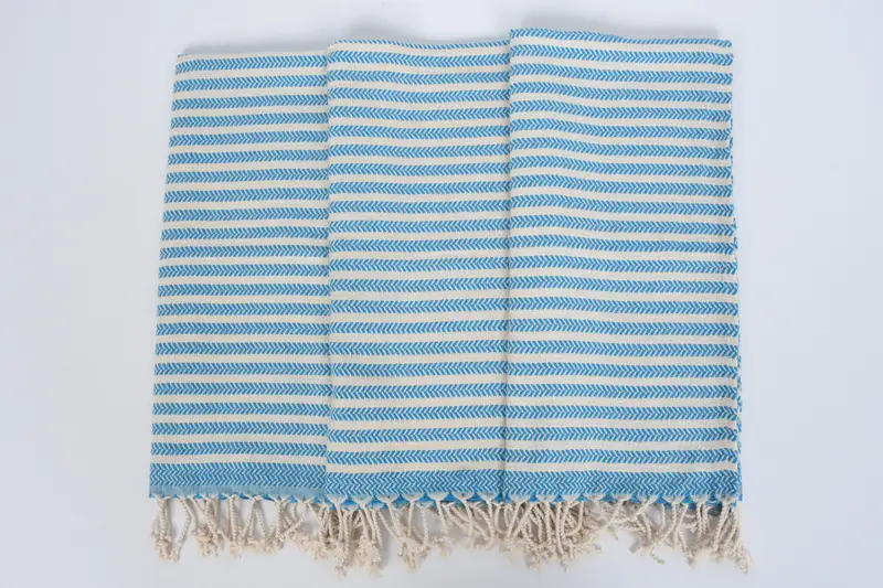 Best Friend Gift, 40x18 Cotton Chevron Towel, Bridesmaid Favors, Personalized Dish Towel, Monogram Kitchen Towel, Spa Towel, Turkish Hand Towel - 7