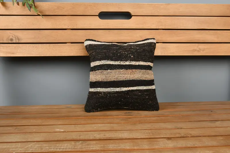 Wholesale Cushion, Boho Pillow, Antique Pillows, 12x12 Brown Cushion, Aesthetic Cushion Cover, Pillow, Pillow for Couch, Colorful Cushion Cover - 6