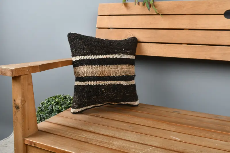 Wholesale Cushion, Boho Pillow, Antique Pillows, 12x12 Brown Cushion, Aesthetic Cushion Cover, Pillow, Pillow for Couch, Colorful Cushion Cover - 1