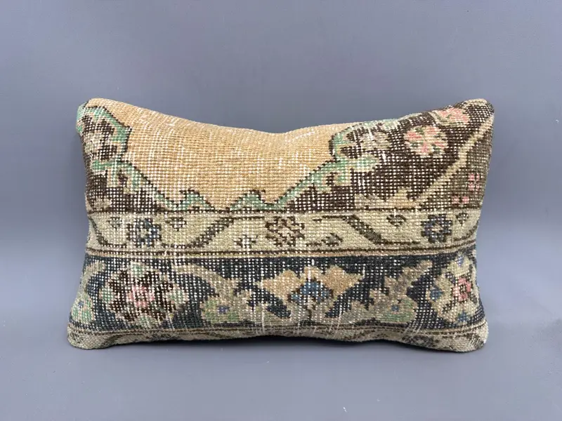 Boho Pillow, 12x20 Orange Cushion, Home Decor Pillow, Cushion Case, Neutral Throw Pillow Case, Boho Pillow Sham Cover - 4