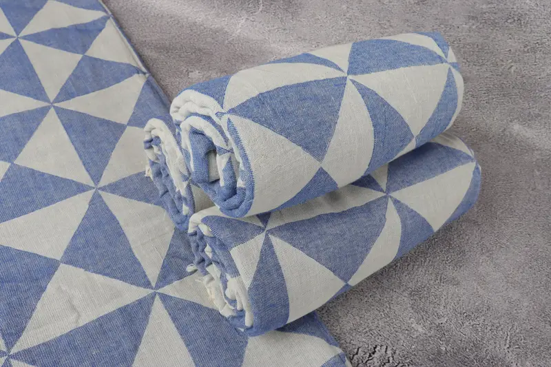 Absorbent towel, 70x40 Cotton Geometric Towel, Welcome Wedding Gift, Bachelorette Party Items, Wedding Favors, Bath towel, Bridemaids Beach Towel - 8
