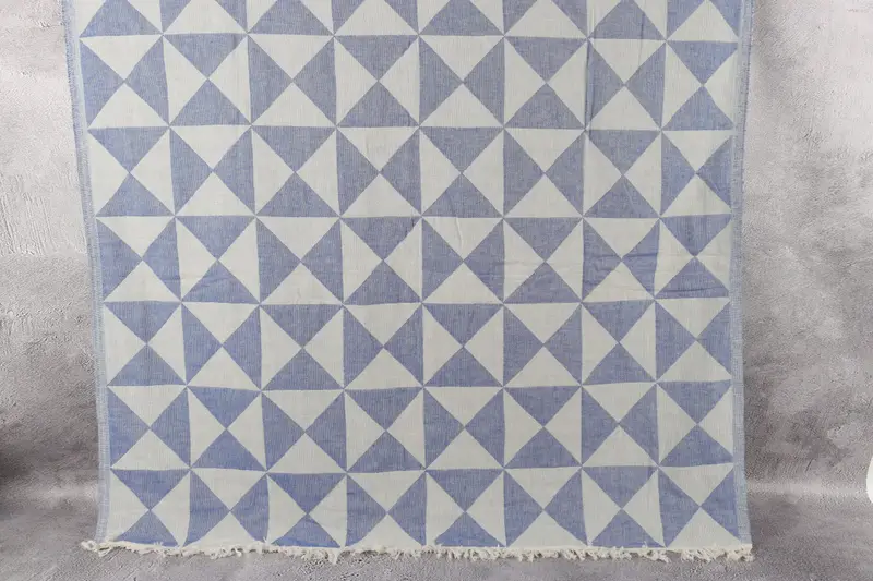 Absorbent towel, 70x40 Cotton Geometric Towel, Welcome Wedding Gift, Bachelorette Party Items, Wedding Favors, Bath towel, Bridemaids Beach Towel - 1