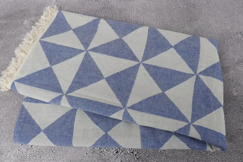 Absorbent towel, 70x40 Cotton Geometric Towel, Welcome Wedding Gift, Bachelorette Party Items, Wedding Favors, Bath towel, Bridemaids Beach Towel - 7