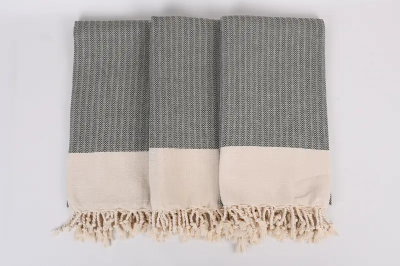 Soft towel, Monogram Beach Towel, Gift For The Home Decor, Turkish Towel USA, Bachelorette Towel, 68x36 Cotton Palm Design Towel, Bridal Party Gifts - 7
