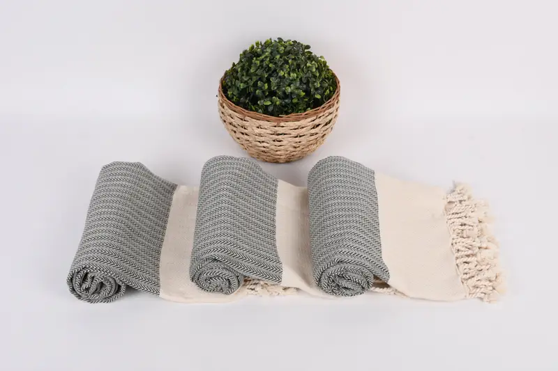 Soft towel, Monogram Beach Towel, Gift For The Home Decor, Turkish Towel USA, Bachelorette Towel, 68x36 Cotton Palm Design Towel, Bridal Party Gifts - 8
