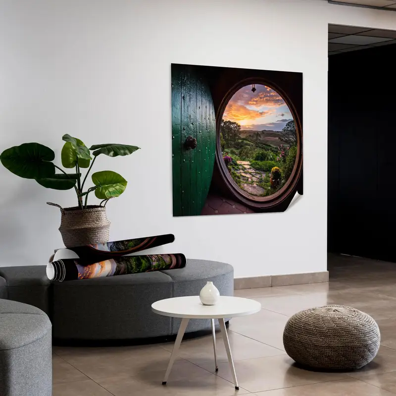 Zarif Rüya Manzara Kanvas Tablo Baskı - Doğanın Huzuru