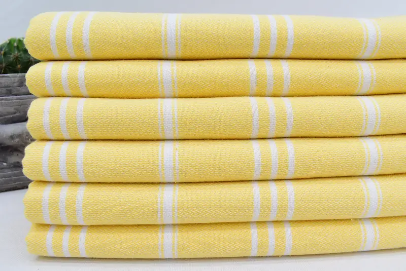 Personalized Hand Towel, Holiday Towel, Small Bath Towels, Valentines Day Gift Idea, 40x24 Cotton Striped Towel, Wedding Favors, Bachelorette Towel - 2