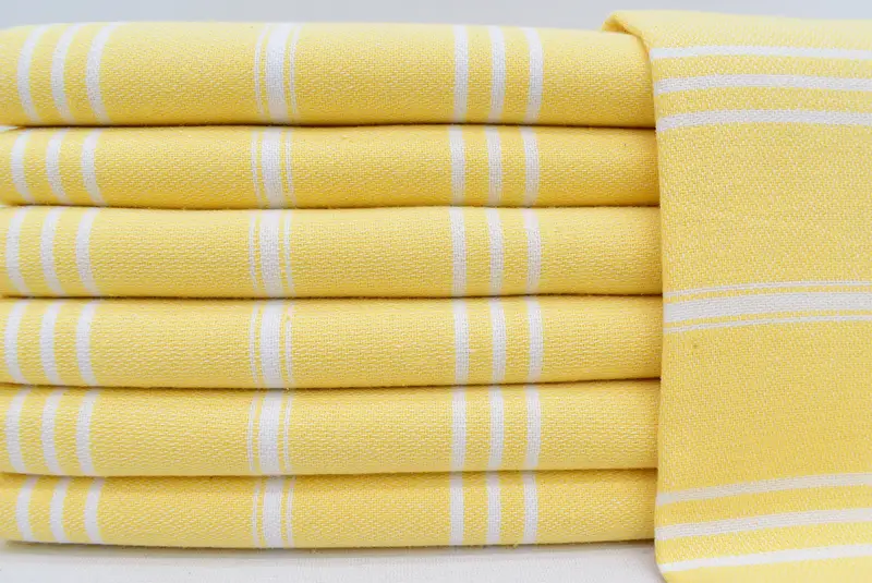 Personalized Hand Towel, Holiday Towel, Small Bath Towels, Valentines Day Gift Idea, 40x24 Cotton Striped Towel, Wedding Favors, Bachelorette Towel - 1