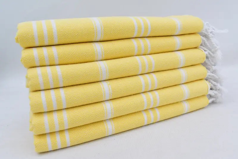 Personalized Hand Towel, Holiday Towel, Small Bath Towels, Valentines Day Gift Idea, 40x24 Cotton Striped Towel, Wedding Favors, Bachelorette Towel - 3