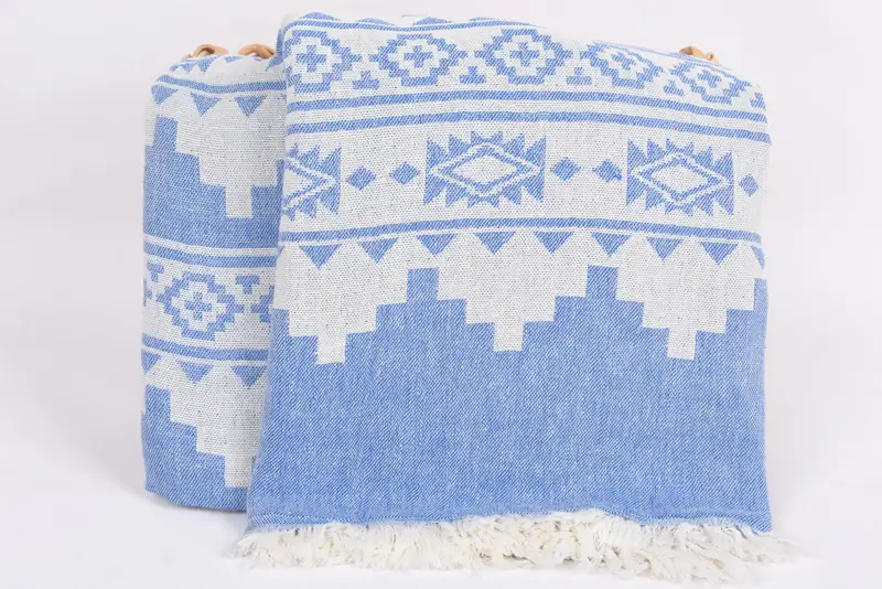 Personalisiertes Handtuch, Geschenk für den Freund, 70x36 Leinen Aztec Handtuch, türkisches Handtuch, Brautjungfern -Geschenktuch, Personalisiertes Strandtuch, Hochzeitstuch - 6