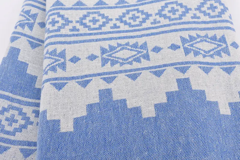 Personalisiertes Handtuch, Geschenk für den Freund, 70x36 Leinen Aztec Handtuch, türkisches Handtuch, Brautjungfern -Geschenktuch, Personalisiertes Strandtuch, Hochzeitstuch - 5
