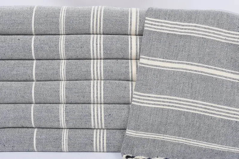 Monogram Mutfak Havlu, Kişiselleştirilmiş Bulaşık Havlu, Toplu Sipariş Havlu, Hizmet Efsanım Hediye, Banyo Havlu, 38x24 Pamuklu Çizgili Havlu, Monogram Havlu - 2