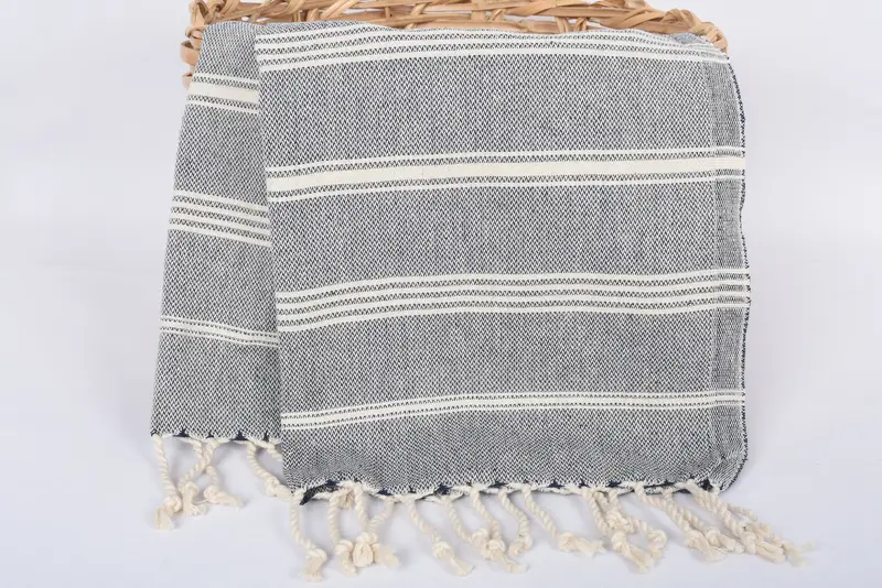 Monogram Mutfak Havlu, Kişiselleştirilmiş Bulaşık Havlu, Toplu Sipariş Havlu, Hizmet Efsanım Hediye, Banyo Havlu, 38x24 Pamuklu Çizgili Havlu, Monogram Havlu - 5
