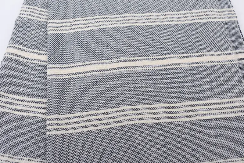 Monogram Mutfak Havlu, Kişiselleştirilmiş Bulaşık Havlu, Toplu Sipariş Havlu, Hizmet Efsanım Hediye, Banyo Havlu, 38x24 Pamuklu Çizgili Havlu, Monogram Havlu - 4