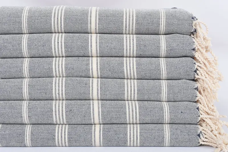 Monogram Mutfak Havlu, Kişiselleştirilmiş Bulaşık Havlu, Toplu Sipariş Havlu, Hizmet Efsanım Hediye, Banyo Havlu, 38x24 Pamuklu Çizgili Havlu, Monogram Havlu - 3