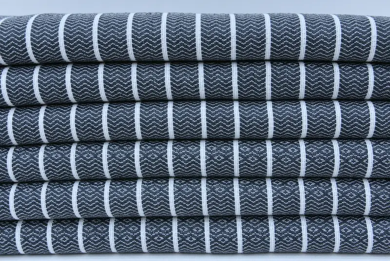 Bachelor Gifts, Gift For Her, 70x40 Cotton Striped Towel, Antibacterial Turkish peshtemal towel, Valentines Gift, Wedding Towel, Personalized Towel - 2