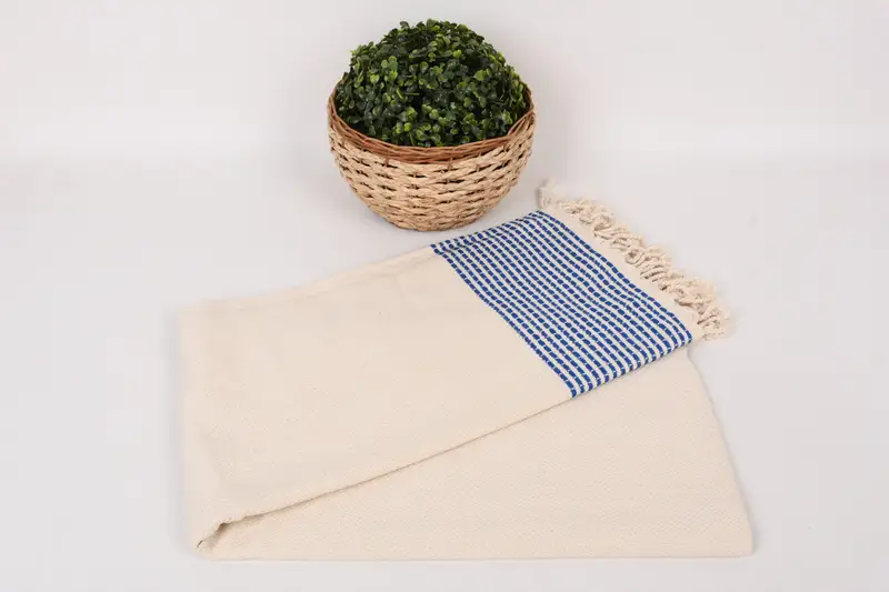 Gift For Coworker, 70x36 Cotton Striped Towel, Housewarming Gift, Wedding Gift, Quick-dry peshtemal, Sand-resistant towel, Kids Beach Towel - 4