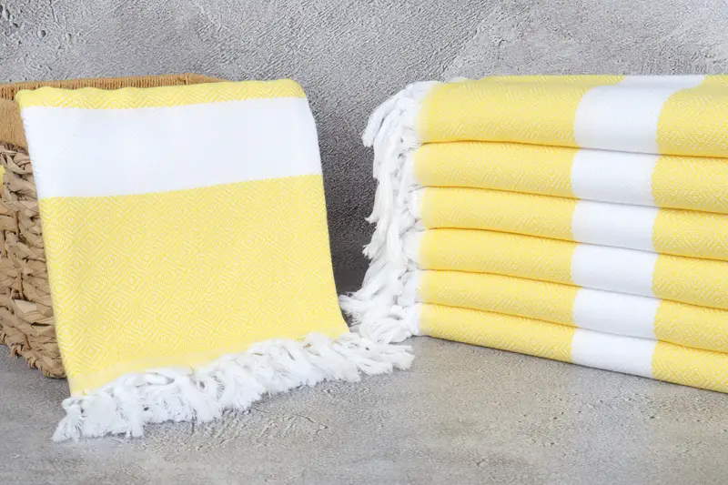 Custom Beach Towels, Beach Wedding Favor, Home Decor Gifts, Gift For Him, 70x40 Cotton Diamond Towel, Bachelor Party Favors, Monogram Turkish Towel - 3