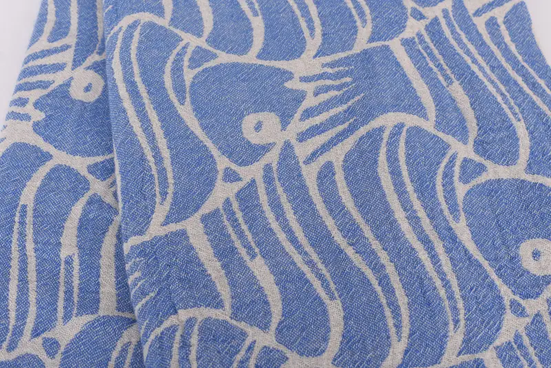 Cotton towel, Beach Towel Gift, Grandma Gift, Organic Cotton Towel, Turkish Beach Towel Personalized, 70x36 Cotton Fish Design Towel, Bath towel - 5