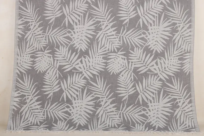 Summer Gift Dark Gray Cotton Towel, Personalized, 40x63 Inches