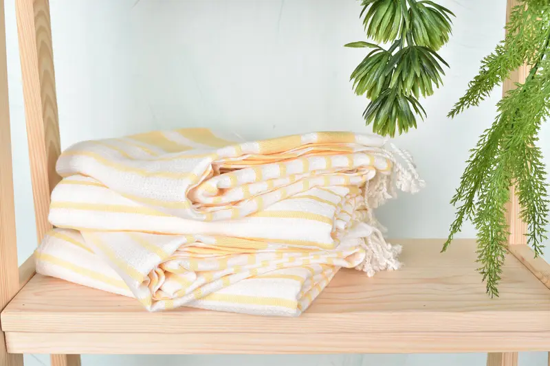 70x40 Cotton Striped Towel, Large Turkish Towel, Personalized Gift For Him, Personalized Beach Towel, Bulk Order Towel, Lightweight Turkish towel - 7