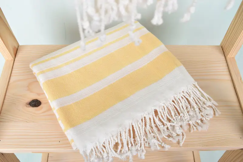 70x40 Cotton Striped Towel, Large Turkish Towel, Personalized Gift For Him, Personalized Beach Towel, Bulk Order Towel, Lightweight Turkish towel - 5