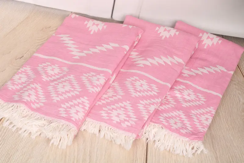 70x36 Cotton Kilim Towel, Bachelor Party Gifts, Peshtemal Towel, Beach Towel Bulk, Turkish bath towel, Quick-dry travel peshtemal towel, Guest Towel - 7