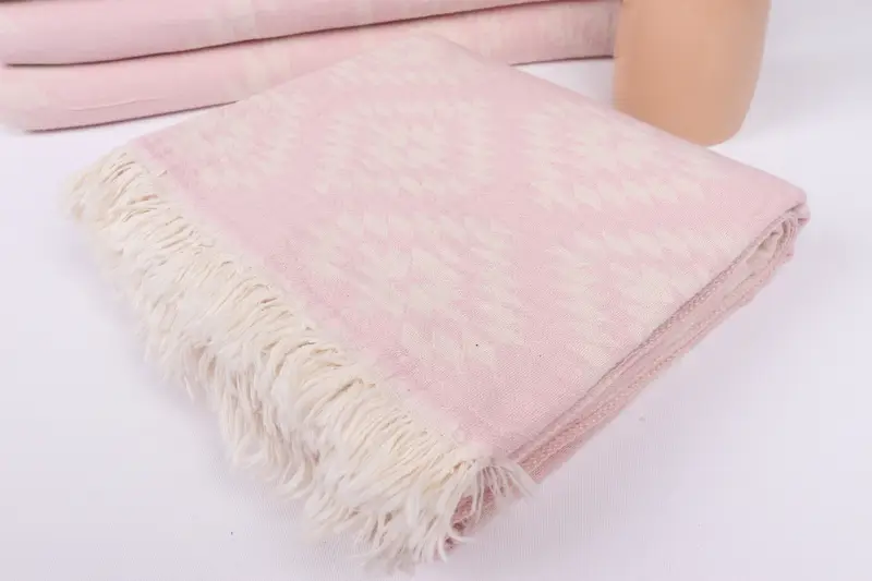70x36 Cotton Kilim Towel, Wedding Gift For Bride, Soft and absorbent Turkish towel, Wedding Gifts Towel, Sand-resistant towel, Bachelor Gifts - 6