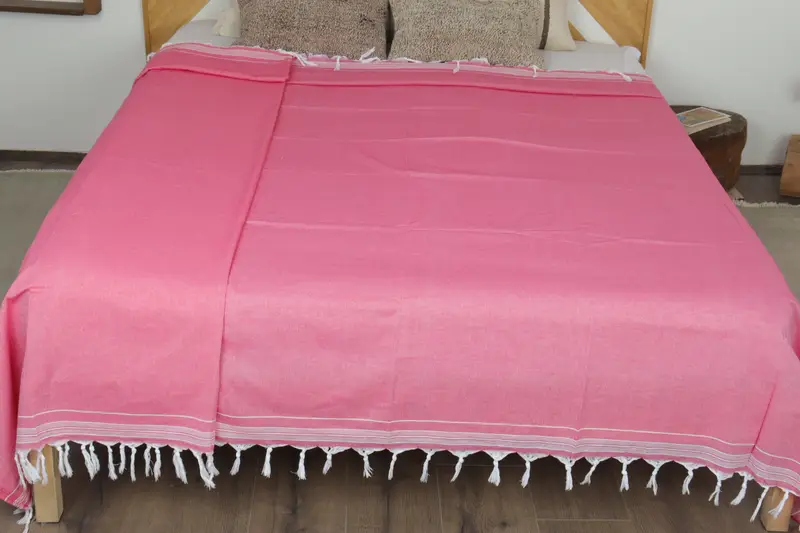 Best Wedding Gift, Bridesmaid Gifts, Turkish Cotton Throw Blanket, 92x56 Cotton Striped Towel, Wedding Favors, Bachelor Gifts, Bachelorette Gifts - 8