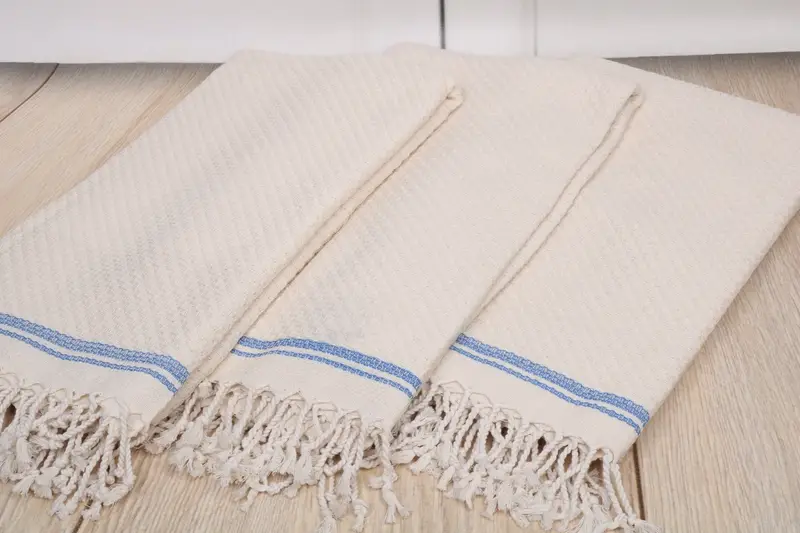 68x36 Cotton Striped Towel, Quick-Dry Beach Towel, Family Gift Basket, Monogrammed Beach Towel, Guest Towel, Turkish Towel USA, Customized Towels - 6
