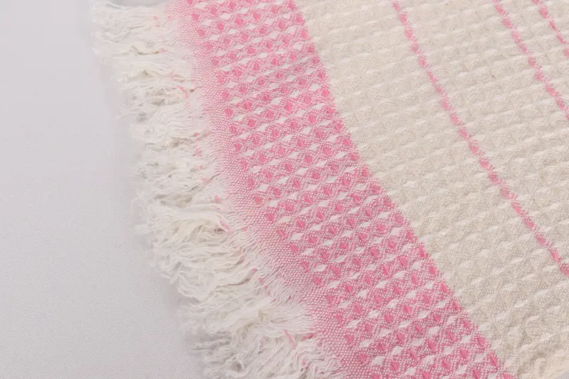 Turkish Hand Towel, Handmade Gift, Gift Towel, Wedding Favors, Wedding Gift, 40x20 Cotton Waffle Towel, Spa Towel, Bachelorette Party Decorations - 7