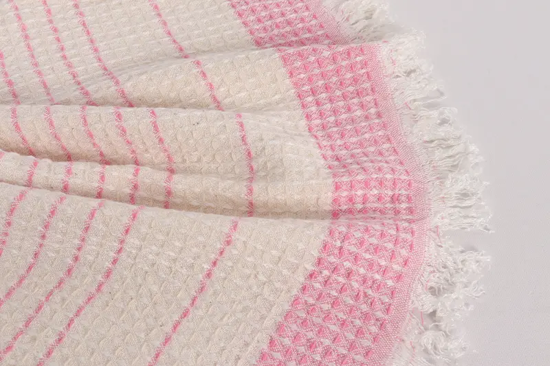 Turkish Hand Towel, Handmade Gift, Gift Towel, Wedding Favors, Wedding Gift, 40x20 Cotton Waffle Towel, Spa Towel, Bachelorette Party Decorations - 8