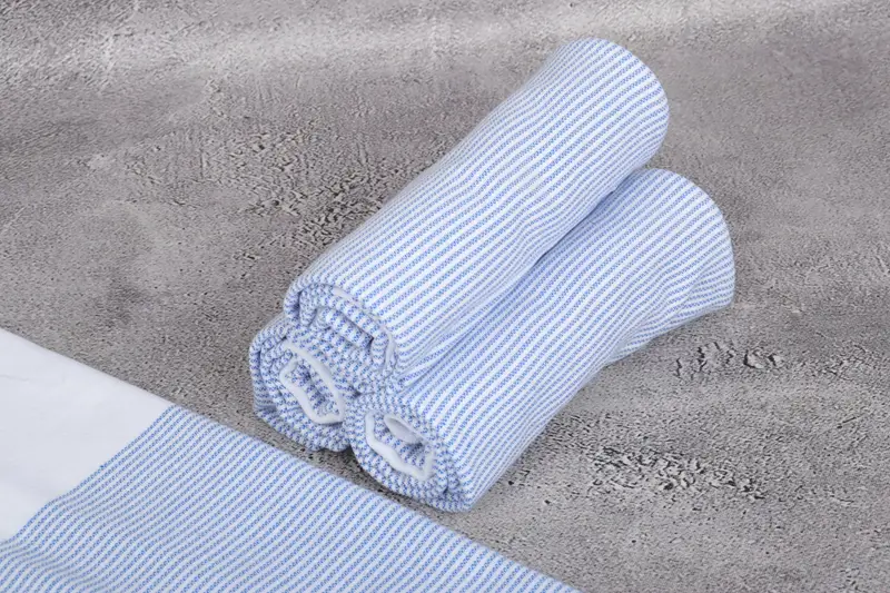 Small Bath Towels, Merry Christmas Gifts, Summer Gift, Personalized Gift, 40x18 Cotton Striped Towel, Custom Wedding Gifts, Turkish Hand Towel - 8