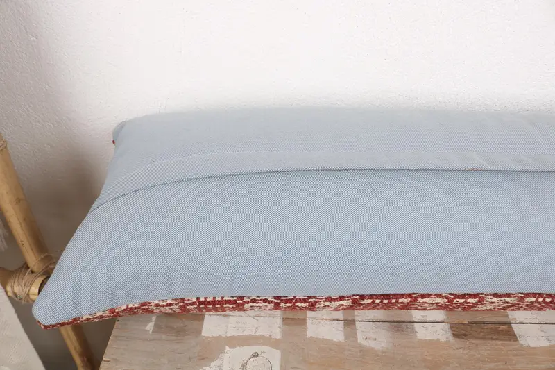 Interior Designer Pillow, Pillow, 12x43 Red Pillow Case, Decorative Bolster Pillow Cover, Vintage Kilim Throw Pillow, Indoor Pillow, Kilim Pillow - 7