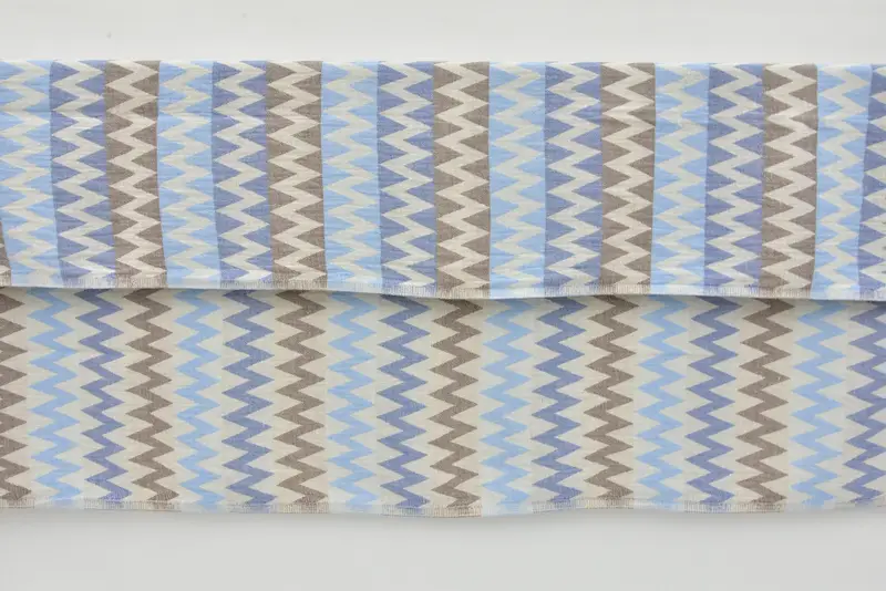 Yoga Towel, Absorbent towel, Bachelorette Party Gift, Engagement Gift, Organic Cotton Towel, Turkish beach towel, 70x40 Cotton Zigzag Design Towel - 8