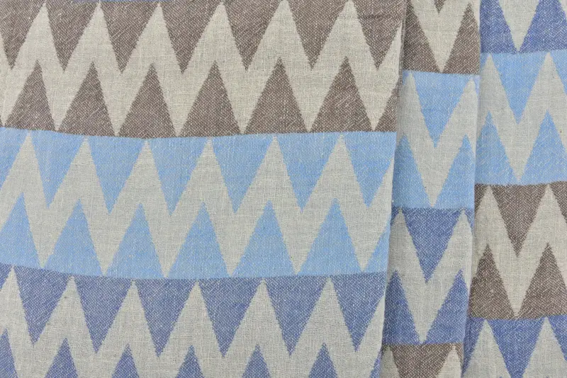 Yoga Towel, Absorbent towel, Bachelorette Party Gift, Engagement Gift, Organic Cotton Towel, Turkish beach towel, 70x40 Cotton Zigzag Design Towel - 5